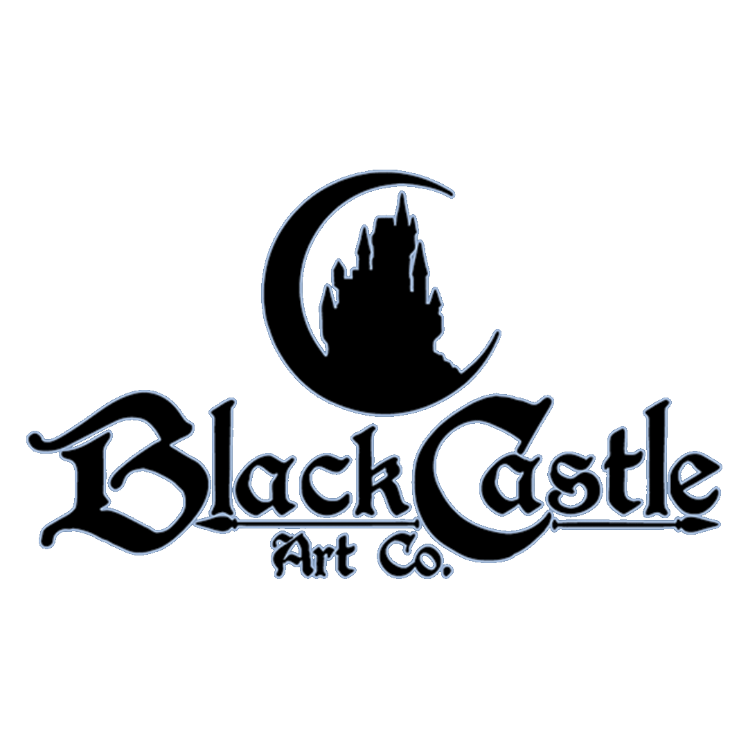 The Black Castle Art Co Tattoo Studio Logo